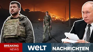 UKRAINE-KRIEG: HÖLLE an der Donbass-Front - Schwere Gefechte in Sjewjerodonezk | WELT Newsstream