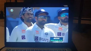 Rohit Sharma says "Abbe idhar kya dekh raha hai, udhar dekh na" | India vs Australia 1st test