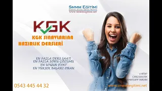 SMMM Eğitimi |KGK | Bağımsız Denetçilik Sınavı | Denetim Standartları | Denetim Riski Soru Çözümleri