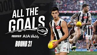 All the Goals from Round 21 against Hawthorn.