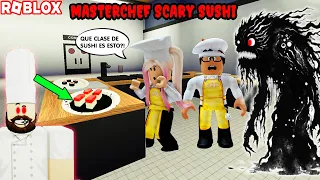 Jugamos MasterChef Pero Con Un Monstruo Que Te Da Carreta! Sushi Aterrador! 😵🔪🍣🍥🐟