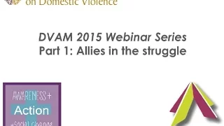 Allies in the Struggle: Intersectional work as a trauma-informed response and prevention