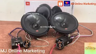 JBL Stage 3 607CF 6.5 inch Component Set Sound Testing * Bass Boosted + Sound Clarity Test*