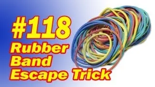 Rubber Band Escape Trick - Easy To Do Magic