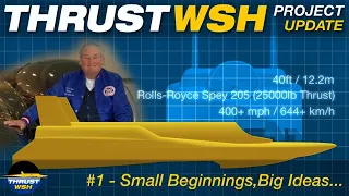 Thrust WSH World Water Speed project - update 1