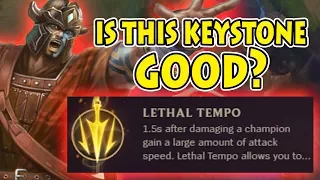 LETHAL TEMPO TRYNDAMERE: INSANE ATTACK SPEED - TRYN VS YASUO TOP - Preseason [Patch 7.22]