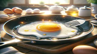 Fried Egg Over Easy - Great for Breakfast, Lunch, or Dinner