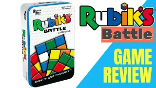 How To Play Rubik's Battle - Unboxing and Game Review