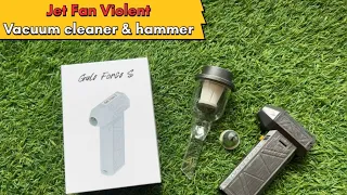 Mini Jet Fan Gale force + vacuum cleaner