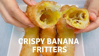 How to Make Crispy Banana Fritters