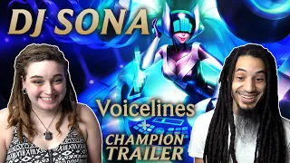 Arcane fans react to Dj Sona Voicelines & Trailer | League Of Legends