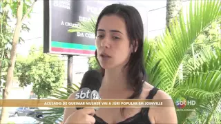 Suspeito de queimar mulher com óleo e ácido vai a júri popular em Joinville - Maikon Costa