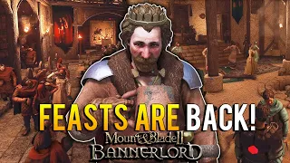 FEASTS are BACK in Mount & Blade 2: Bannerlord with this Mod!