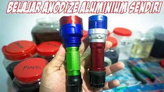 Belajar Anodize Aluminium Sendiri | VLOGTUTOR22