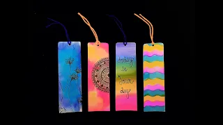 4 Easy DIY Bookmark Ideas | Bookmarks with paper | Craft Tutorial | Vibha Rajpal