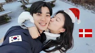 Korean Boyfriend spends the Holidays in Denmark with my Chinese Family!