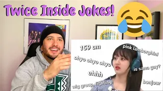 "TWICE INSIDE JOKES" Reaction!