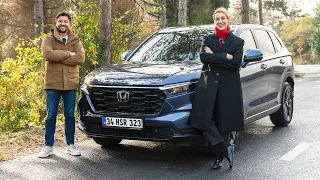 Honda CR-V Test Sürüşü - Sınıf atlayan SUV'u Ebru'yla test ettik!