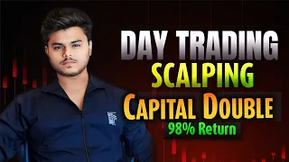 Live Intraday Trading Using Candlestick Behavior || Simple Price Action || APRIL16 2024