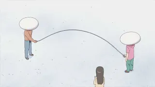 Nichijou Jump rope, but whenever someone get hit, a tf2 crit effect appears YHP