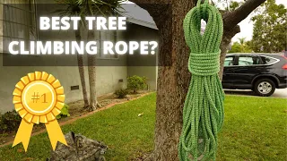 The Best Rope for Tree Climbers, Silver Ivy Tree Climbing Rope- MRS and SRS