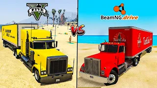 GTA 5 BIG TRUCK VS BEAMNG.DRIVE BIG TRUCK - WHICH IS BEST?