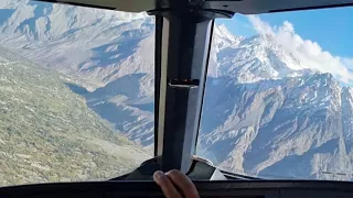 PIA A320 Skardu Landing