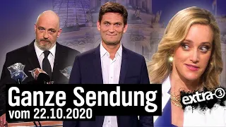 Extra 3 vom 22.10.2020 mit Christian Ehring im Ersten | extra 3 | NDR