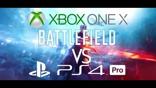 BATTLEFIELD V Open Beta Graphics Comparison - Xbox One X VS. PS4 Pro