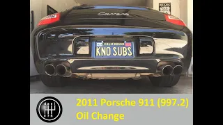 Porsche 911 (997. 2) Maintenance - Oil Change - Because You Can.