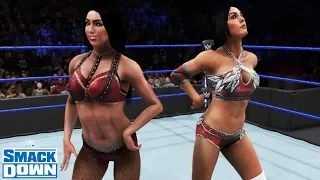 WWE 2K20 SMACKDOWN WOMEN'S TAG TEAM TOURNAMENT ROUND 1 THE IICONICS VS THE KABUKI