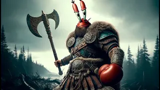 Mr. Krabs as Viking: Epic Battles Unleashed