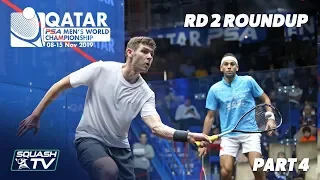 Squash: PSA Men's World Champs 2019-20 - Rd 2 Roundup [Pt.4]