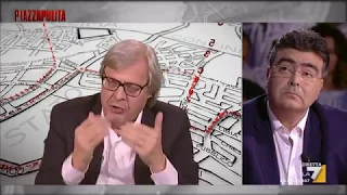 Sgarbi vs Vauro: 'Sei orgoglioso dei criminali, comunista! Lotta contro la Corea del Nord!'