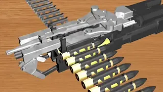 Работа пушки ГШ 23 GSh 23 operation