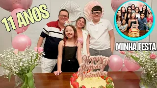 MEU ANIVERSÁRIO DE 11 ANOS / Valentina Pontes