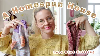 A Homespun House 🧶 Knitting Podcast ✨A NEW CAST ON🧦Socks, a cute Squirrel & blankets Galore💕