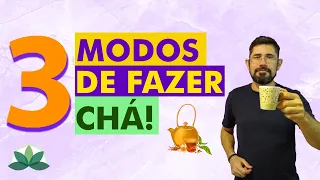 Aprenda o jeito CERTO de fazer chá neste vídeo!