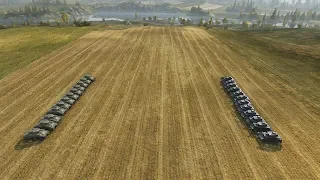 World of Tanks - 12 M4 vs 12 Pz IV  [ Versus Seri ]