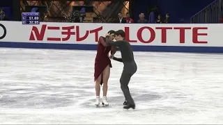 2017 NHK   Dance FD   Tessa Virtue & Scott Moir   Moulin Rouge