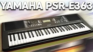 YAMAHA PSR-E363 - Обзор от битмейкера