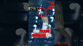 Она ЧУДОМ поймала его!🤯 #shorts