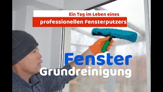 Reinigung extrem verschmutzter Fenster | Tag im Leben eines professionellen Fensterputzers