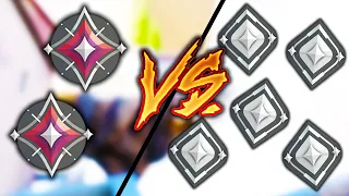 Valorant: 2 IMMORTAL Players vs 5 Silver Players - Who Wins?