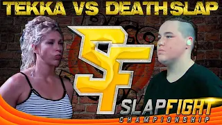 Campeonato de tortazos femenino - SlapFIGHT - Tekka VS DeathSlap