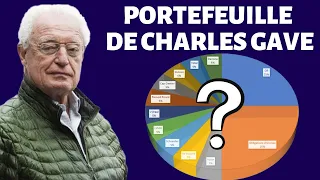 Le portefeuille de Charles Gave en Bourse - Explication !!!