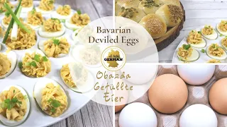 Obazda Deviled Eggs