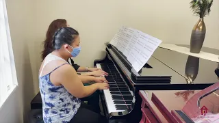 The Bare Necessities from The Jungle Book (Piano Duet) performed by Claire Altovar