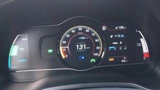 Hyundai IONIQ Elektro - Verbrauch bei 130 km/h