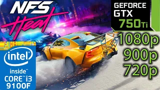 Need for Speed Heat - GTX 750 ti - i3 9100f - 1080p - 900p - 720p - Gameplay Benchmark PC